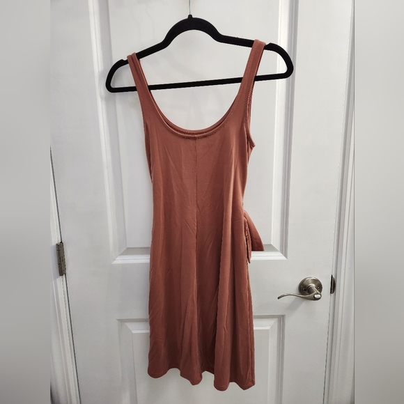 Lulu's Faux Wrap Mini Dress - Picture 2 of 8